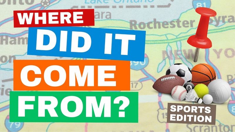 Where Did It Come From? (Sports Edition)